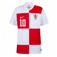 Kroatien Luka Modric #10 Hemmatröja EM 2024 Korta ärmar